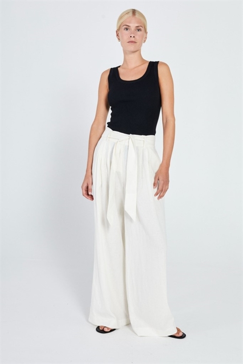 NORR ESMA WIDE PANTS OFF-WHITE